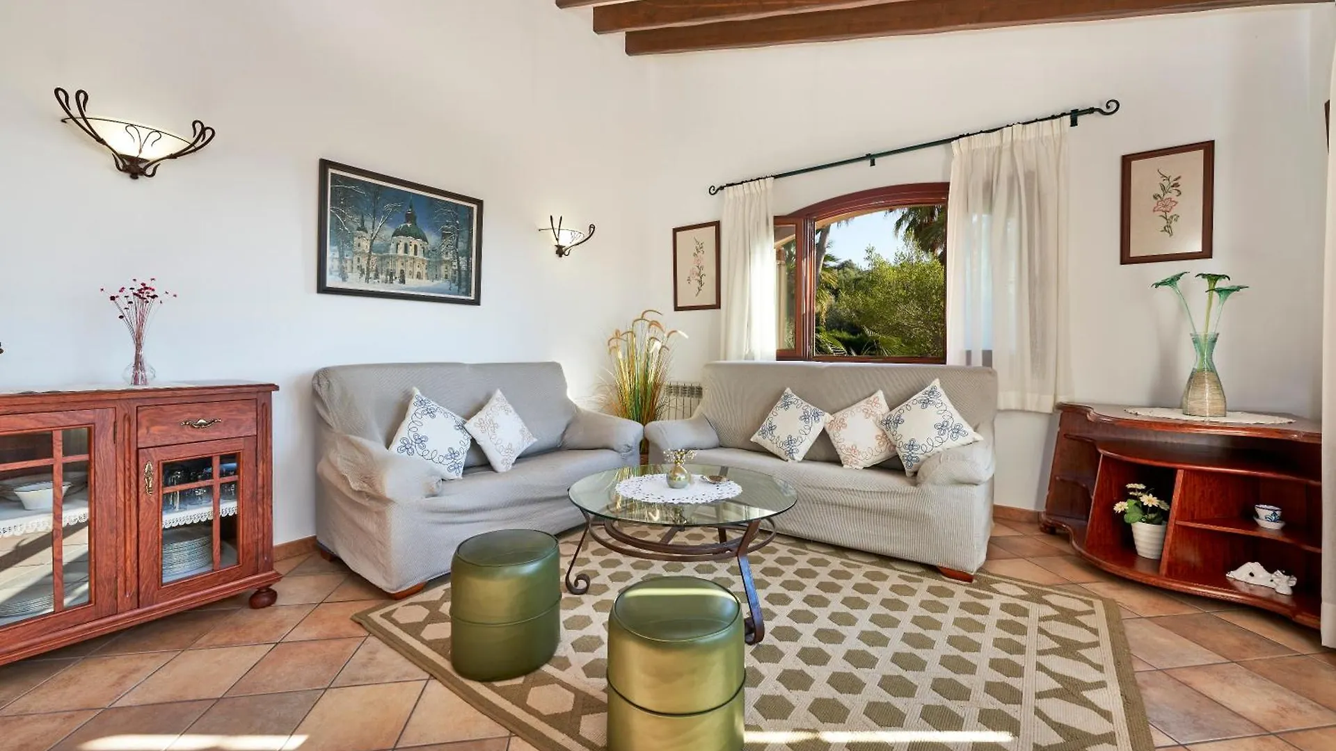 Quiet Villa In Buger With Amazing Pool, Paddle Court And Nice Garden Spanien