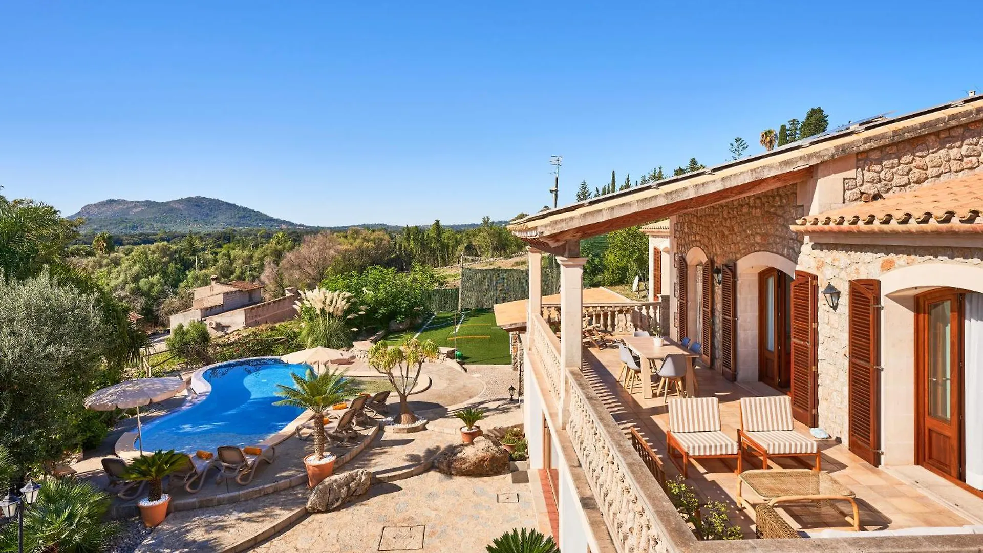 Quiet Villa In Buger With Amazing Pool, Paddle Court And Nice Garden